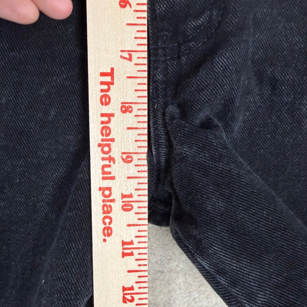 VTG Harley Davidson Jeans 29x31.5 Biker Denim Black Straight Leg Moto Gorpcore - Picture 9 of 12